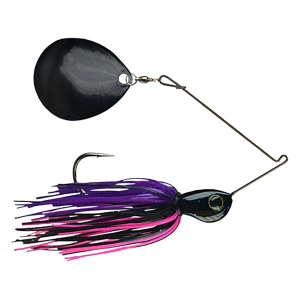 Picasso Titanium HP Single Colorado Spinnerbait 3/8oz Tequila Sunset Black