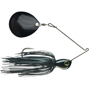 Picasso Titanium HP Single Colorado Spinnerbait 3/8oz Black