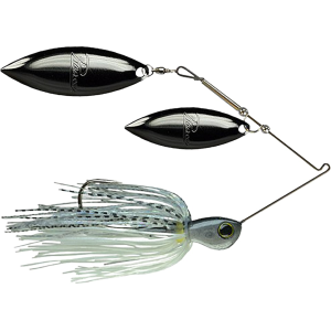 Picasso Titanium HP Double Willow Spinnerbait 3/8oz Holographic Shad Nickel