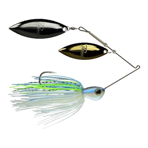 Picasso Titanium HP Double Willow Spinnerbait 1/2oz Big Sexy Gold/Nickel