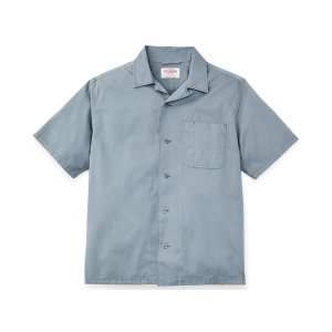 Filson Men's Twill Short Sleeve Shirt Lead Large