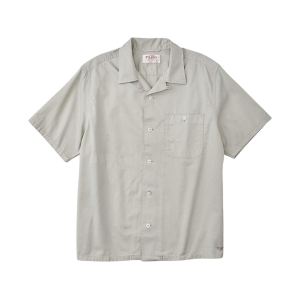 Filson Men's Twill Short Sleeve Shirt Gray Sky Medium