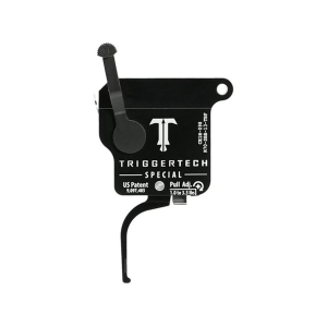 TriggerTech Special Single Stage Trigger for Remington 700 with Bolt Release Flat Black