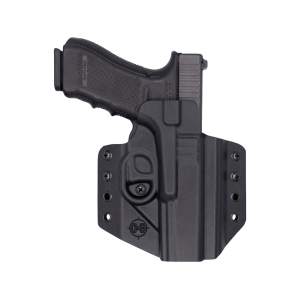 C&G Holsters Covert OWB Holster Right Hand Glock 17, 22, 47 Kydex Black