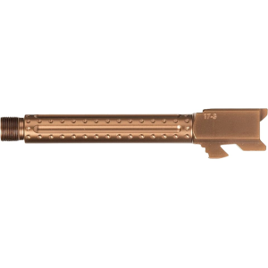Ballistic Advantage Threaded Barrel for Glock 17 Gen 3-4 9mm Luger Copper Bomber Fluted - Ballistic Advantage