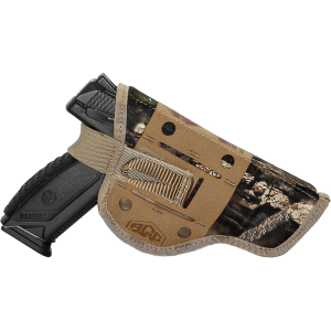 Alaska Guide Creations Bino Harness Holster Ambidextrous Full Size Semi Auto, Short Barrel Revolvers Mossy Oak Break Up Country