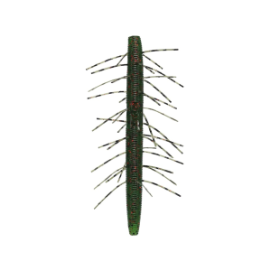 Yamamoto Fuzzy Senko 5" Soft Stickbait Watermelon Black and Red Flake