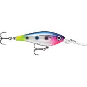 Rapala Harvest Shad 05 Crankbait Chrome Blue Hot Tail