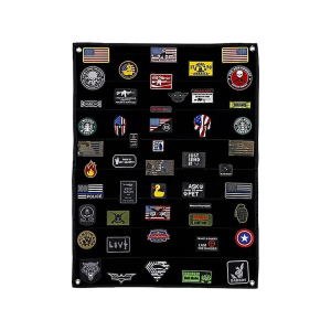 Merica Life Patch Panel Morale Patch Display Holder Medium Black 23.5" x 31.5" - Merica Life