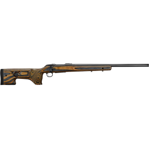 CZ 600 Plus Range Bolt Action Rifle 6.5 Creedmoor 24" Black Threaded Barrel Nitride Frame Gray/Tan Precision Stock