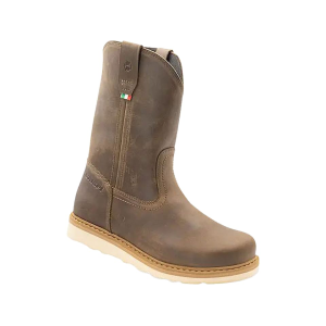 Crispi Boots Men's Stivale 11" Work Boots Leather Dark Brown 12 D