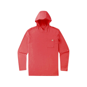 Marsh Wear Men's Buxton Hoodie Lobster Heather Large