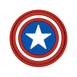 Merica Life Star Shield PVC Morale Patch - Merica Life