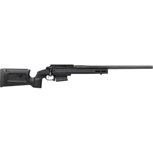 Aero Precision SOLUS Bravo Bolt Action Rifle 6.5 Creedmoor 22" Black Threaded Barrel Black Nitride Frame Black Chassis
