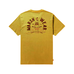 Marsh Wear Men's Campout Short Sleeve Crew Neck T Shirt New Wheat XL