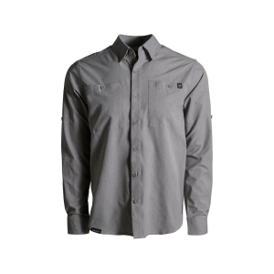 Kings Camo Men's XKG Sonora Air Long Sleeve Shirt Heather Gray XL