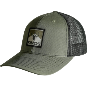 Kings Camo Men's Dart Patch Hat Loden/Black One Size Fits Most