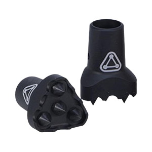 ADG Bipod Feet Atlas Bipods Quad Spike Black
