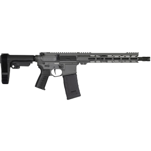 CMMG Banshee Mk4 300 AAC Black Pistol Braceout (7.62x35mm) Pistol 12.5" Threaded Barrel 30+1 Round Tungsten Pistol Brace