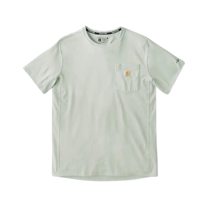 Carhartt Men's Force Relaxed Fit Short Sleeve Crew Neck T Shirt Smoked Teal XL