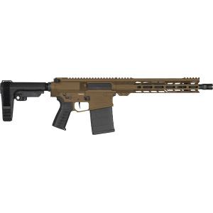 CMMG Banshee Mk3 8.6 Black Pistol Braceout Pistol 12.5" Threaded Barrel 20+1 Round Midnight Bronze Pistol Brace