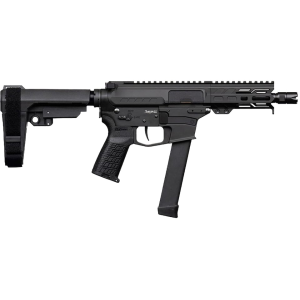 CMMG Banshee MkGs 9mm Luger Pistol 5" Threaded Barrel 33+1 Round Armor Black Pistol Brace