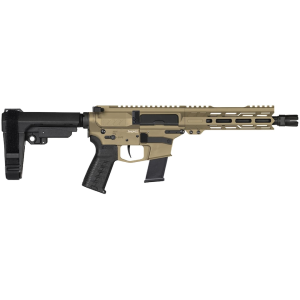 CMMG Banshee Mk10 10mm Auto Pistol 8" Threaded Barrel 15+1 Round Coyote Tan Pistol Brace