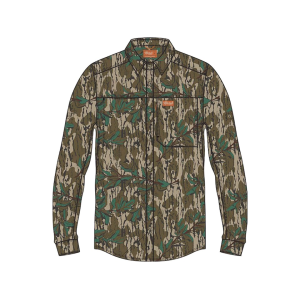 Marsh Wear Men's Lenwood Tech Long Sleeve Shirt Mossy Oak Greenleaf XL
