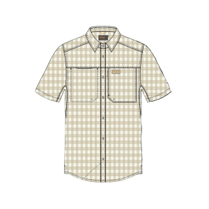 Marsh Wear Men's Lenwood Hagood Tech Short Sleeve Shirt Castle Wall XL