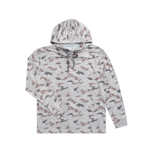 Burlebo Men's Performance Hoodie Topo Desert Camo Large