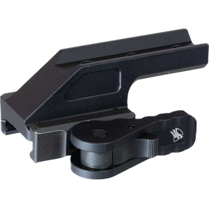 American Defense AD-B2 Modular Scope Mount For Mini ACOG Picatinny Standard Lever 1.64" Height Matte Black