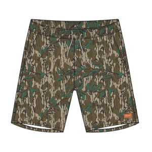 Marsh Wear Men's Fulton Volley Shorts Mossy Oak Greenleaf Medium