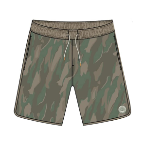 Marsh Wear Men's SurfStride Shorts Thyme Lowland Camo 2XL