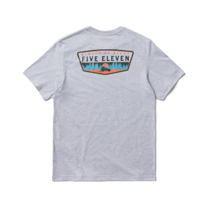 5.11 Men's Off Road Adventure Short Sleeve Crew Neck T Shirt Heather Gray Medium