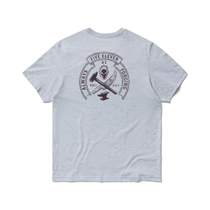 5.11 Men's Always Be Forging Short Sleeve Crew Neck T Shirt Heather Gray XL