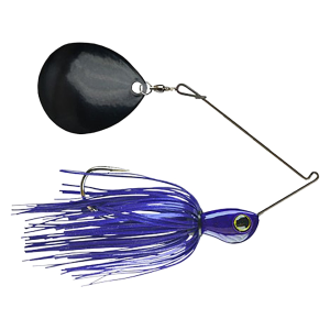 Picasso Titanium HP Single Colorado Spinnerbait 3/8oz Purple Phantom Black