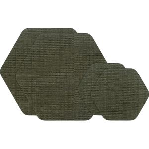 Gear Aid Tenacious Repair Tape Hex Patches OD Green