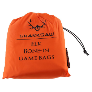 Grakksaw Elk Bone-In Game Meat Bag 6PK
