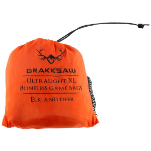 Grakksaw Elk Boneless Game Meat Bag 6PK