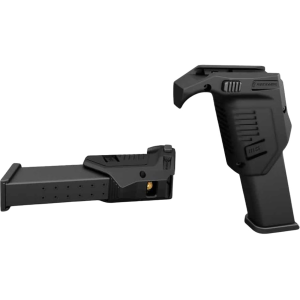 Recover Tactical MG9 Angled Foregrip with Magazine Pouch for Small Frame Glock Black
