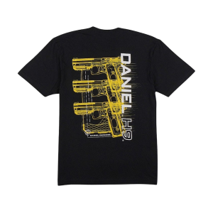 Daniel Defense Men's H9 Short Sleeve Crew Neck T Shirt Black 2XL