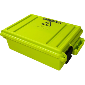 MTM Emergency Storage Box 3 Yellow-Green