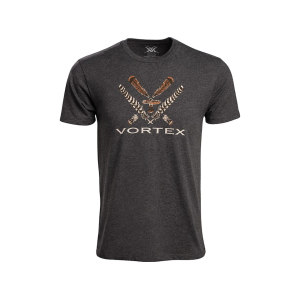 Vortex Optics Men's Turkey Core Logo Short Sleeve T Shirt Charcoal Heather Medium