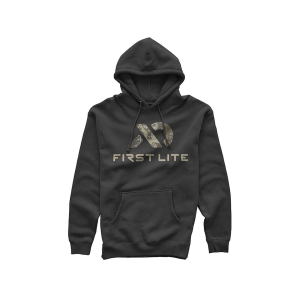 First Lite Men's Specter Logo Hoodie Black XL