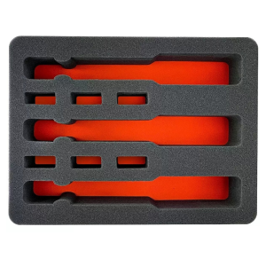 MidwayUSA Premium Series Pistol Case Foam Insert 3-Pistol 13"