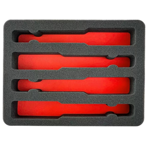 MidwayUSA Premium Series Pistol Case Foam Insert 4-Pistol 13"