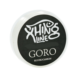BassMooch Xhing Goro Fluorocarbon Fishing Line 10lb 200yd Clear