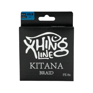 BassMooch Xhing Kitana PE 8x Braided Fishing Line 10lb 300yd Blue