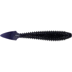 BassMooch Shovel Tail Swimbait Black Shimmer