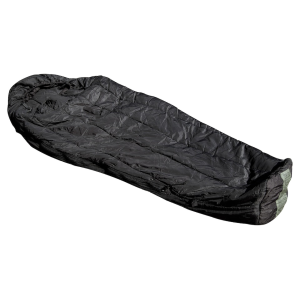 Military Surplus MSS Intermediate -10 Degree Mummy Sleeping Bag 35" x 87" Grade 2 Nylon Black